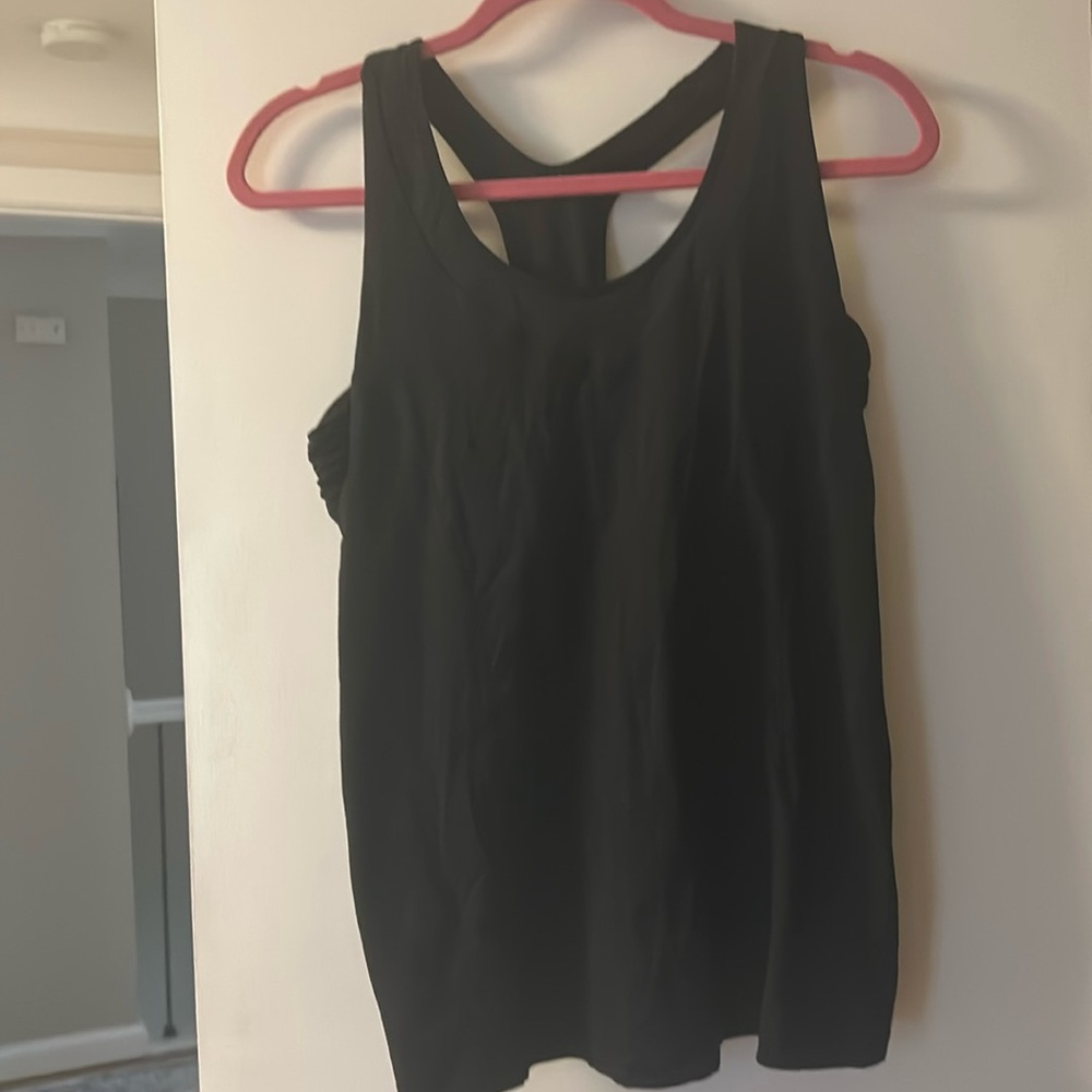 Lulu tank, built in bra